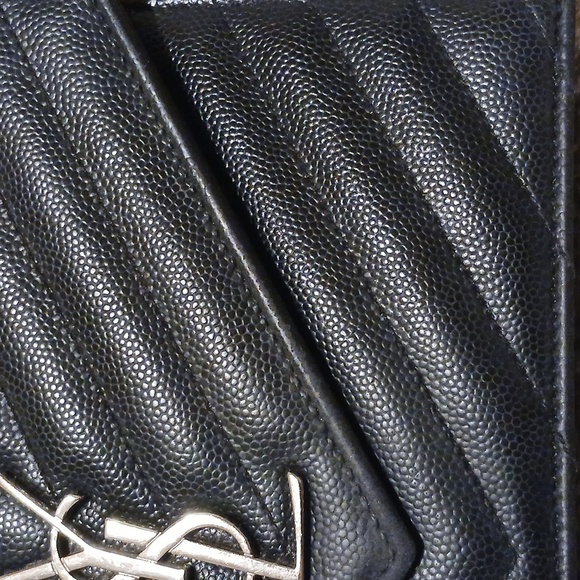 💯% Authentic YSL Envelope Wallet (no chain) - Picture 13 of 16
